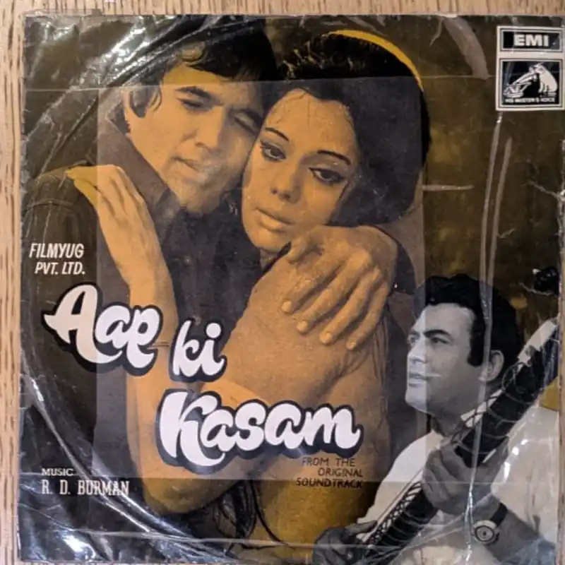 Deal R. D. Burman – Aap Ki Kasam (7 Inch Disc - EP) (Used Vinyl - VG+) NJ Marketplace