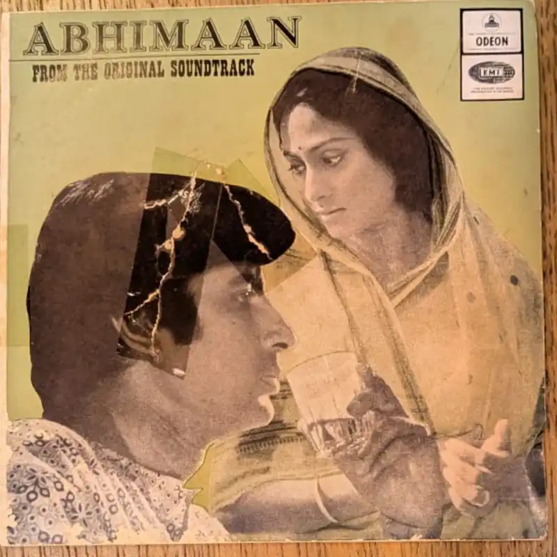 Seasonal Sale S. D. Burman, Majrooh* – Abhimaan (7 Inch Disc - EP) (Used Vinyl - VG+) NJ Marketplace
