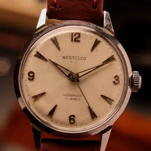 Westclox White Dial-[36mm] Manual Popular