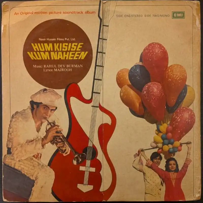 Rahul Dev Burman*, Majrooh* – Hum Kisise Kum Naheen (Red Dog) (Used Vinyl - VG) NJ Marketplace Instant Buy