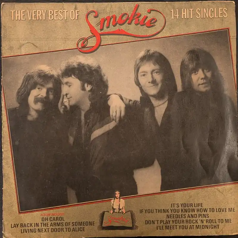 Smokie – The Very Best Of Smokie (Indian Pessing) (Used Vinyl - VG) NJ Marketplace Special Offer
