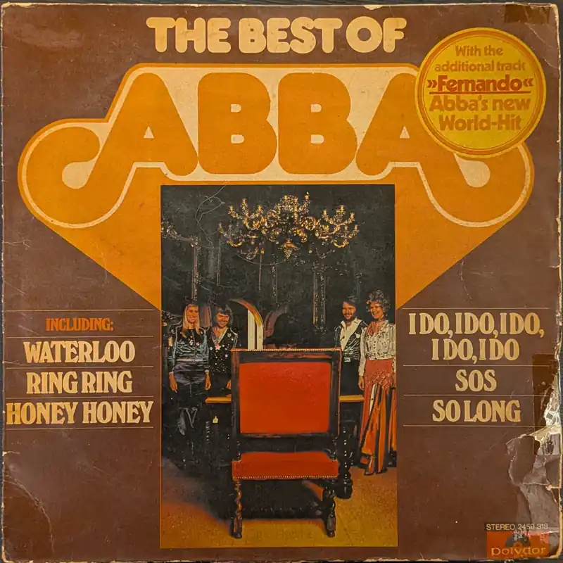 ABBA – The Best Of ABBA (Indian pressing) (Used Vinyl - VG+) NJ Marketplace Fresh Stock