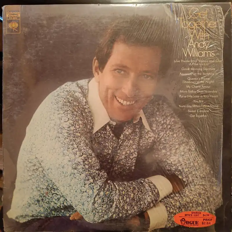 Today Only Andy Williams – Get Together With Andy Williams (Used Vinyl - G) JS