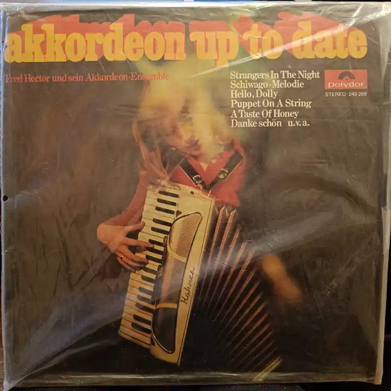 Fred Hector Und Sein Akkordeon-Ensemble – Akkordeon Up To Date (Used Vinyl - VG) JS Modern