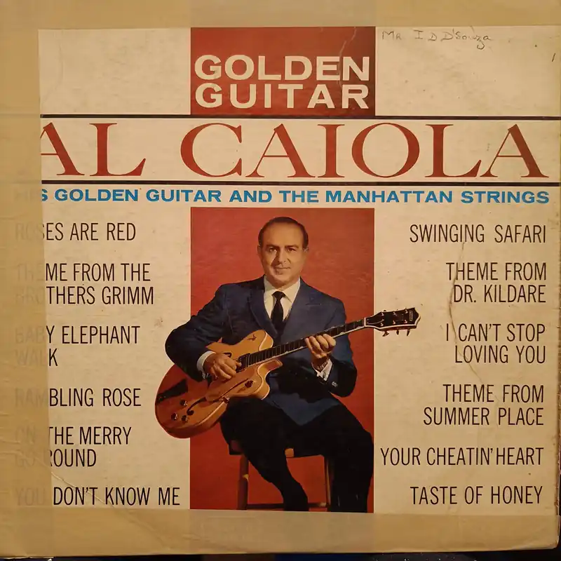 New Release Al Caiola – Golden Guitar (Used Vinyl - G) JS