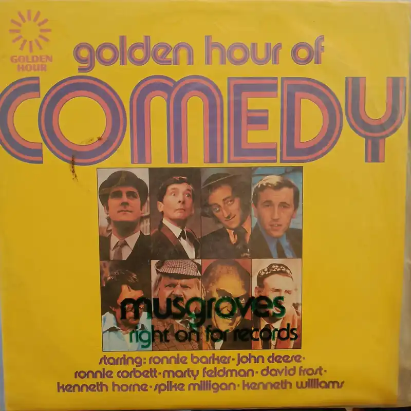 Modern Various – Golden Hour Of Comedy (Used Vinyl - VG) JS