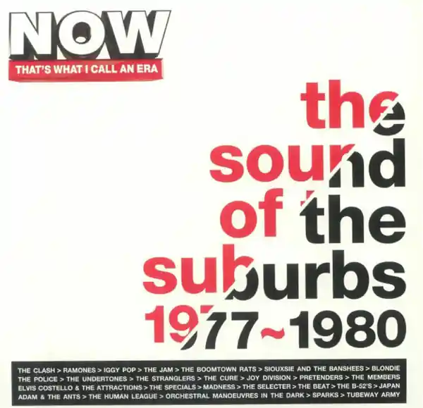 Editor’s Pick Various - Now That'S What I Call An Era: The Sound Of The Suburbs 1977-1980 (Trifold Black White & Red) (Arrives in 21 Days)