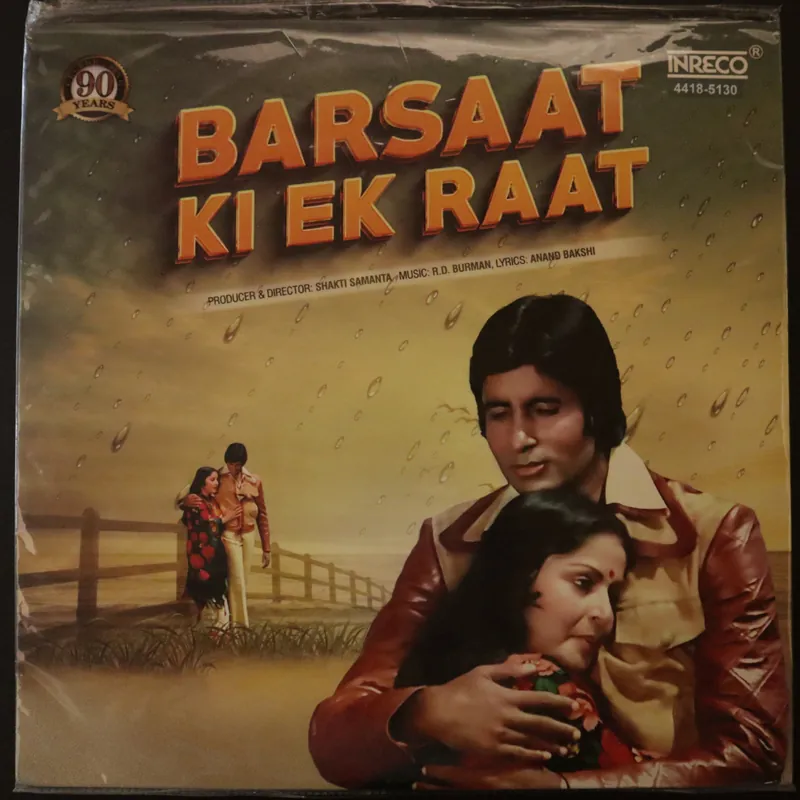 R. D. Burman, Anand Bakshi – Barsaat Ki Ek Raat (Used Vinyl - M) ND Marketplace Trusted Brand