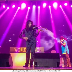 Trusted Brand L. Shankar performing at Shanmukhananda hall, Mumbai on 9th November 2014 (Photo Frame)