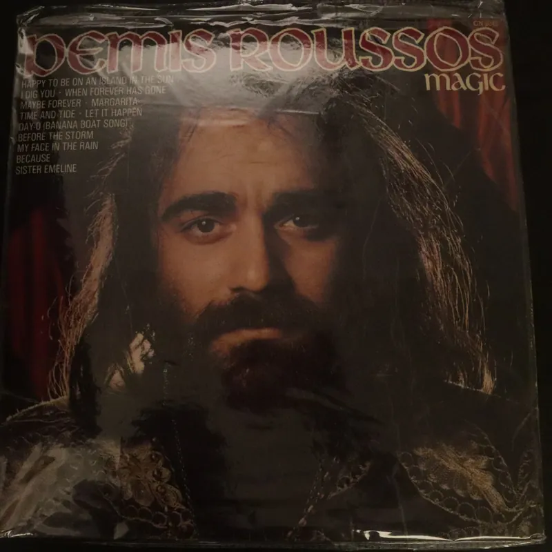 Free Delivery Demis Roussos – Demis Roussos Magic (Used Vinyl - VG+) NJ Marketplace