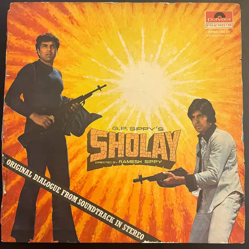 Shop Now R. D. Burman – Sholay (Sound And Dialogue Album) (Used Vinyl - VG) NJ Marketplace