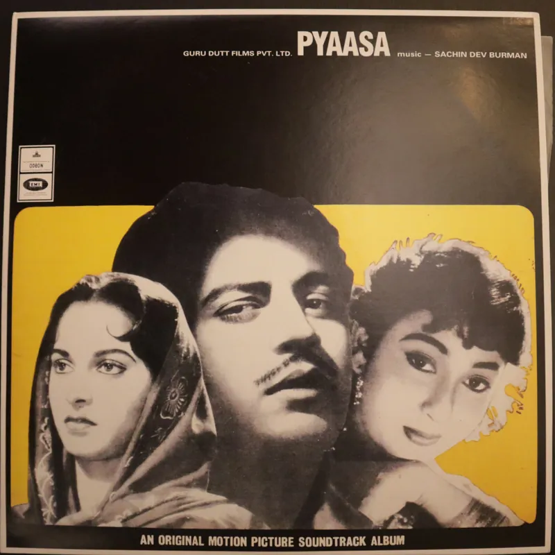 Cheap Sachin Dev Burman* – Pyaasa (Re-Printed Cover) (Used Vinyl - VG+) NJ Marketplace