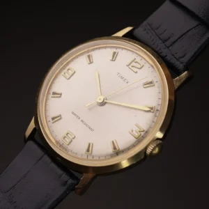 Timex Gold-Tone Manual Wind | Vintage American Minimalism (1970s) Fast Shipping