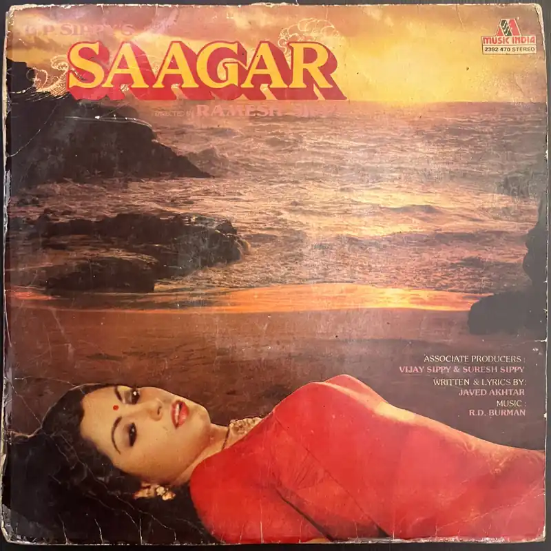 Handmade R.D. Burman*, Javed Akhtar – Saagar (Used Vinyl - VG) NJ Marketplace