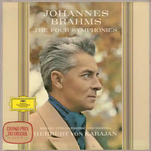 Cheap Johannes Brahms - Berlin Philharmonic Orchestra*, Herbert von Karajan – The Four Symphonies (Used Vinyl - NM) RM Marketplace