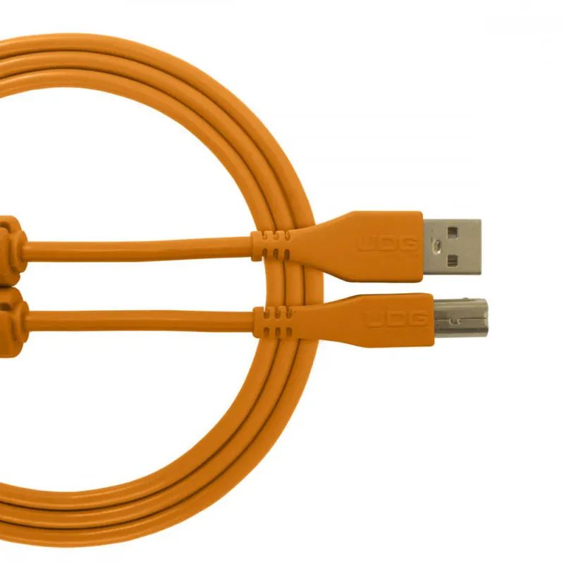 UDG - U95002OR 2M Straight Audio Cable Orange [Audio Cable] Super Sale