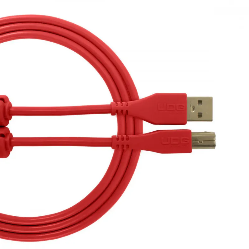 Fresh Stock UDG - U95002RD 2M Straight Audio Cable Red [Audio Cable]