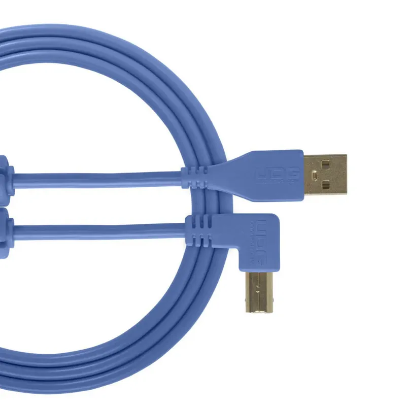 UDG - U95005LB 2M Angled Audio Cable Light Blue [Audio Cable] Worldwide Shipping