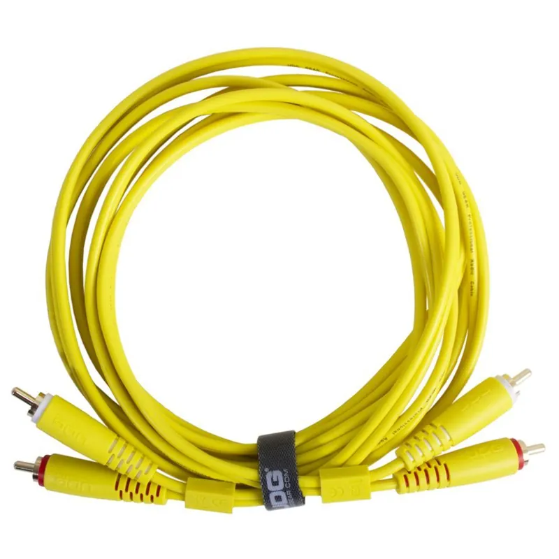 UDG - U97001YL 1.5M RCA Audio Cable Yellow [Audio Cable] Worldwide Shipping