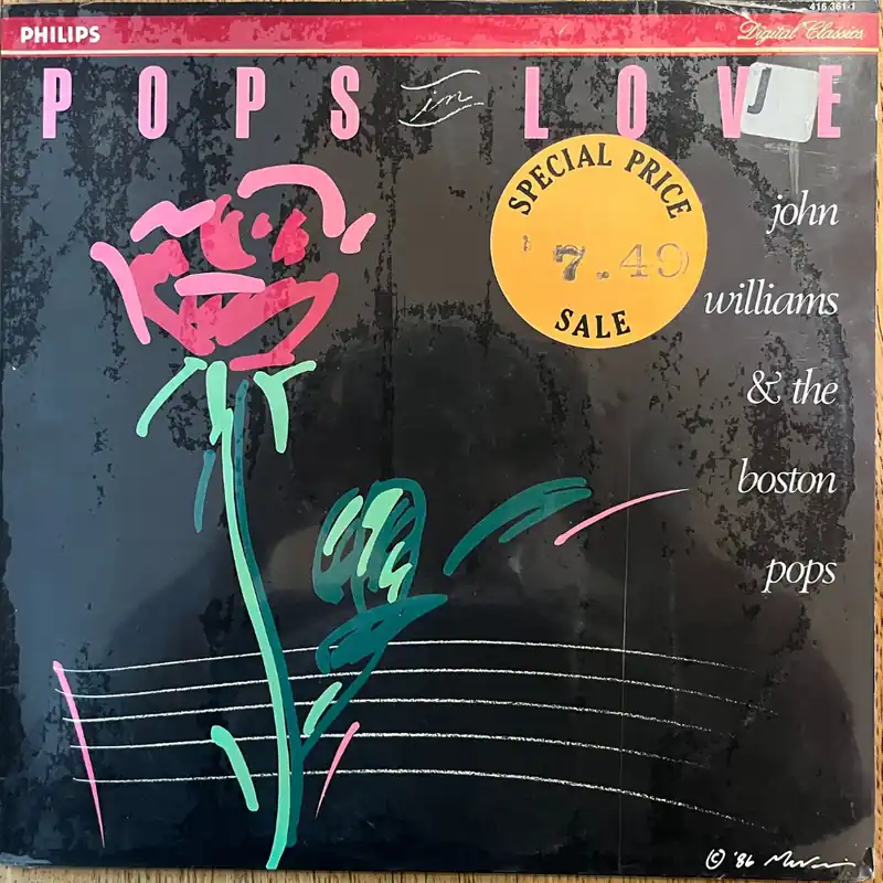 Buy Direct John Williams (4) & The Boston Pops* – Pops In Love (Used Vinyl - M) SS Marketplace