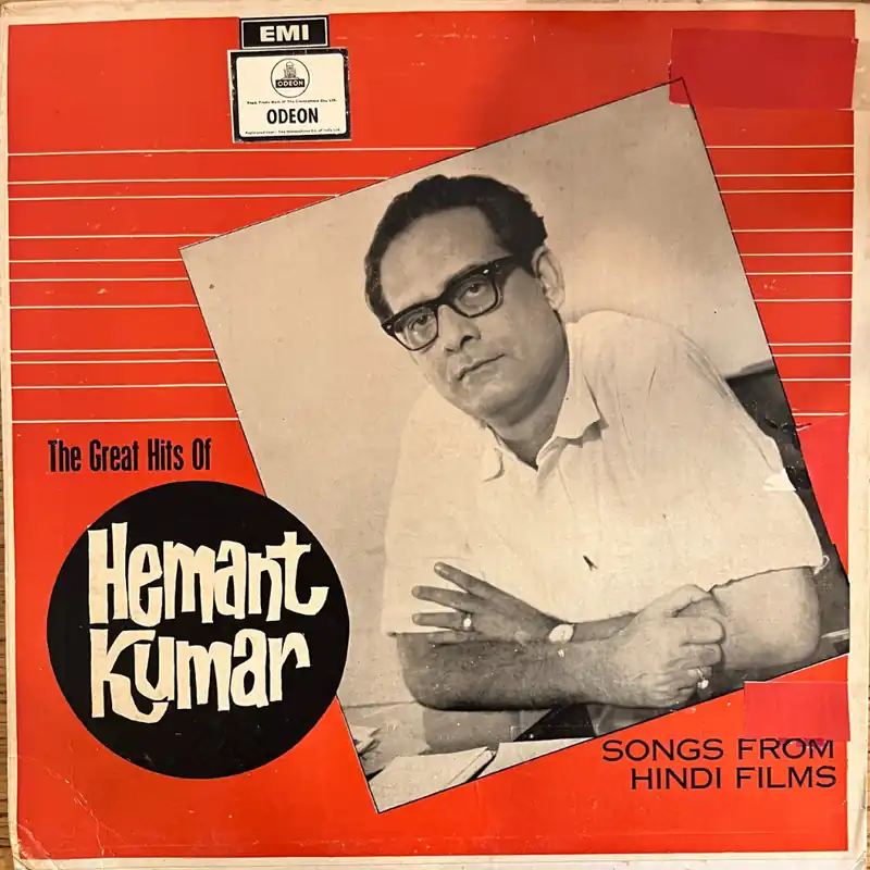 Hemant Kumar – The Great Hits Of Hemant Kumar (Songs From Hindi Films) (Odeon Double Ring) (Used Vinyl - VG+) NJ Marketplace Fast Shipping
