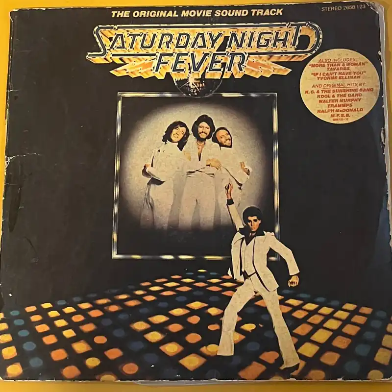Various – Saturday Night Fever (The Original Movie Sound Track) (Indian Pressing) (Used Vinyl - VG) NJ Marketplace Exclusive