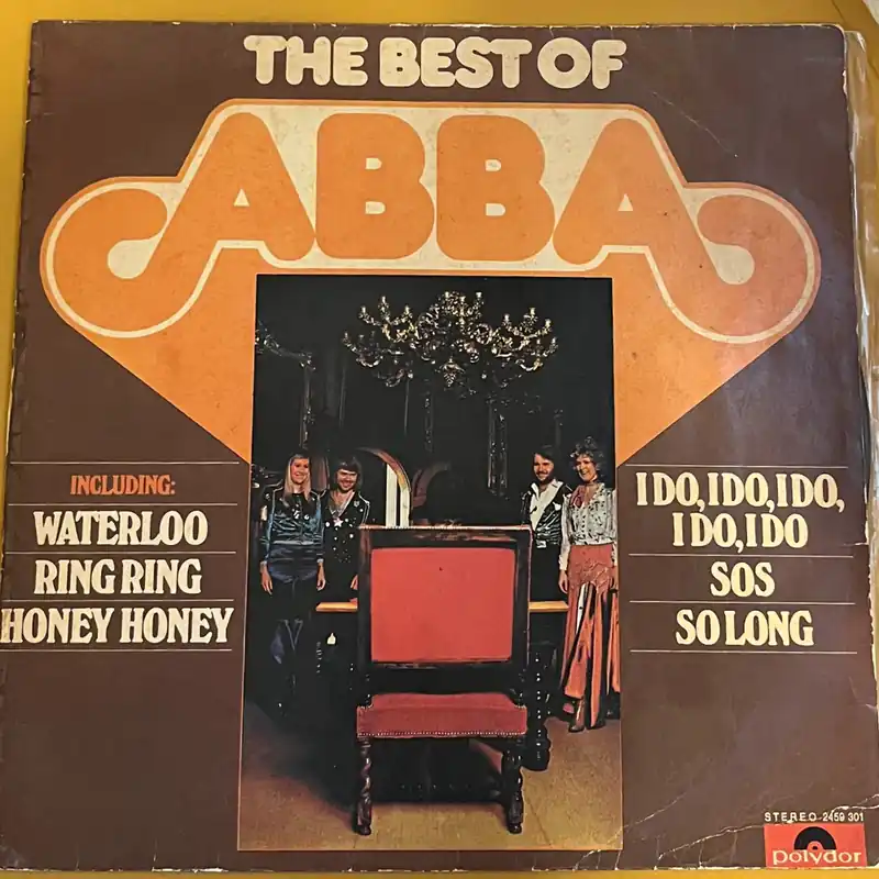 ABBA – The Best Of ABBA (Indian Pressing) (Used Vinyl - VG) NJ Marketplace Handmade