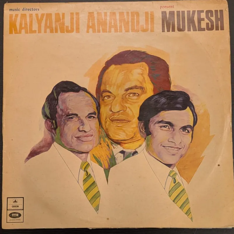 Kalyanji Anandji- Mukesh (Used Vinyl - VG+) NJ Marketplace Free Delivery