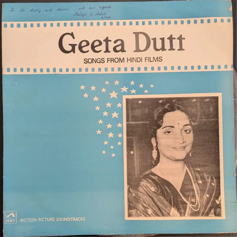 Flash Sale Geeta Dutt – Hit Songs From Films (Used Vinyl - VG) NJ Marketplace