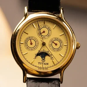 Titan Moonphase Triple Calendar – [38mm] Quartz Authentic