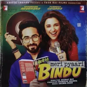 While Supplies Last Sachin Sanghvi, Jigar Saraiya – Meri Pyaari Bindu - YRM LP 77092 - New Release Hindi Transparent Pink - Vinyl LP Record( Arrives in 4 days )