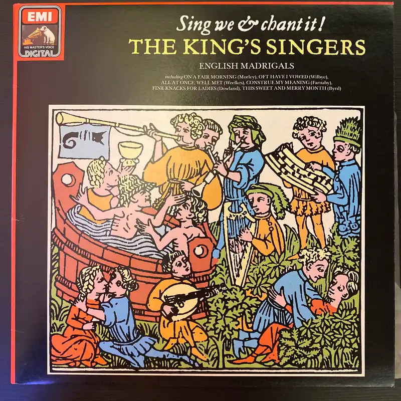 The King's Singers – Sing We And Chant It! (Used Vinyl - VG+) SC Marketplace Top Pick