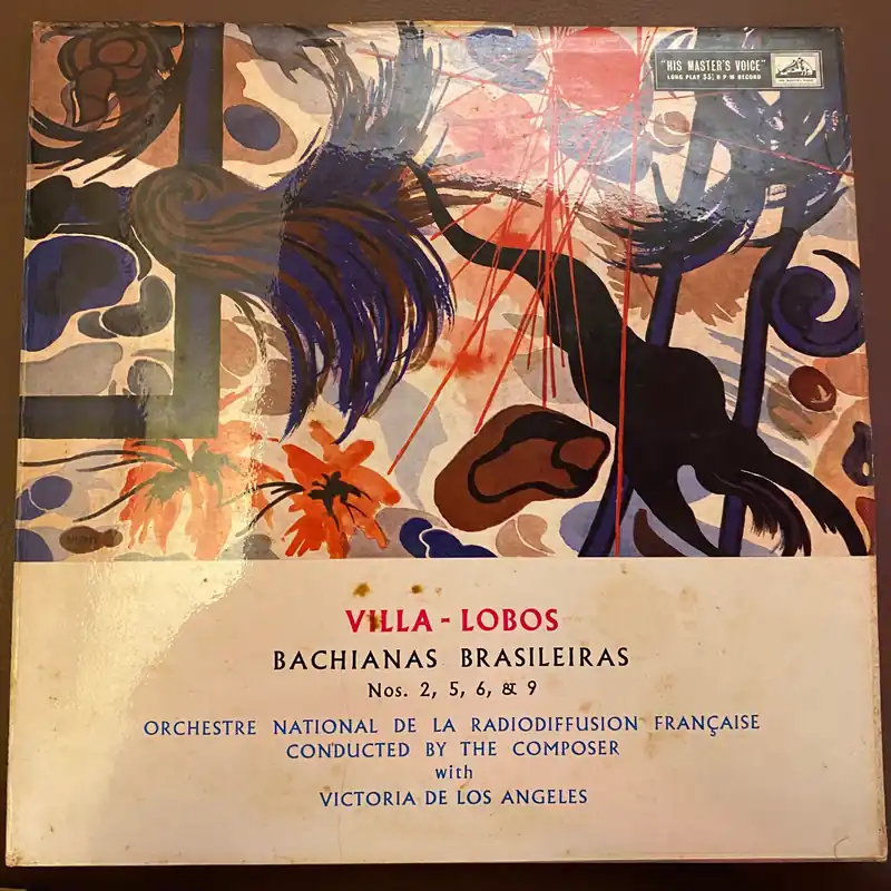 Villa-Lobos, Victoria De Los Angeles, Orchestra National De La Radiodiffusion Française – Bachianas Brasileiras, Nos. 2, 5, 6, & 9 (Used Vinyl - VG) SC Marketplace Place Order