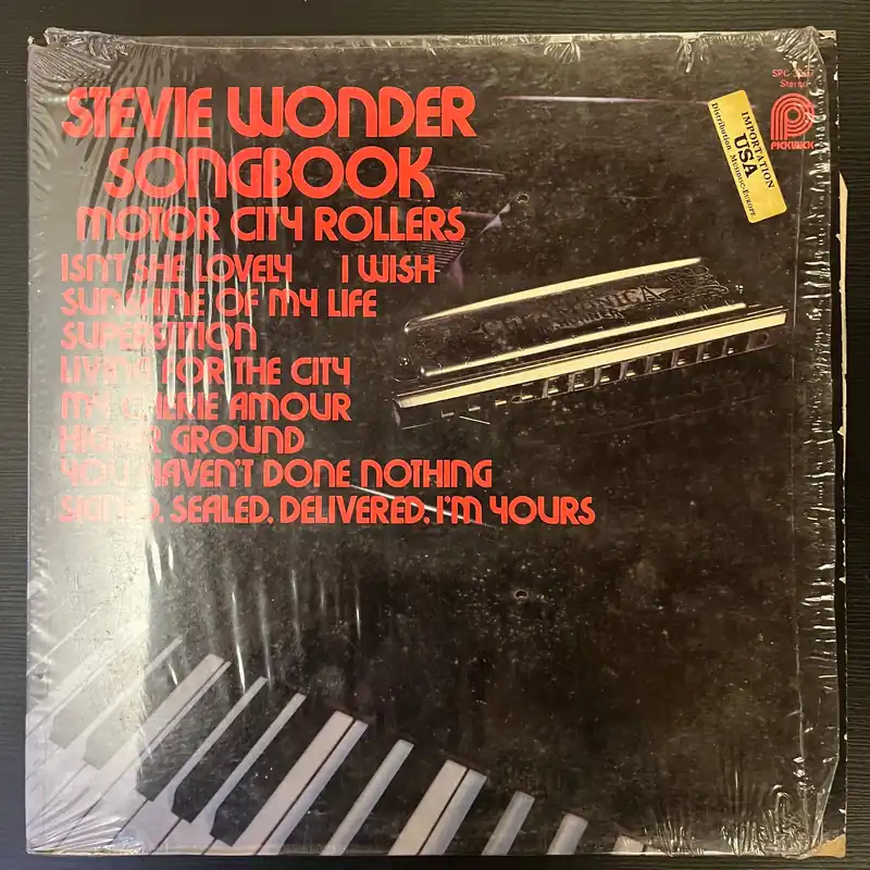 Top Rated Motor City Rollers – Stevie Wonder Songbook (Used Vinyl - G) VD Marketplace