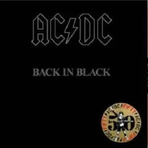 AC/DC – Back In Black (50th Anniversary Edition) (Gold) (Quick Ship) Fan Favorite