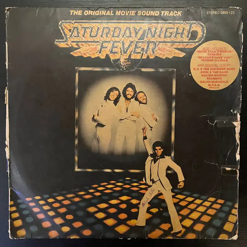 Various – Saturday Night Fever (The Original Movie Sound Track) (Indian Pressing) (Used Vinyl - VG) AS Marketplace Warranty Included