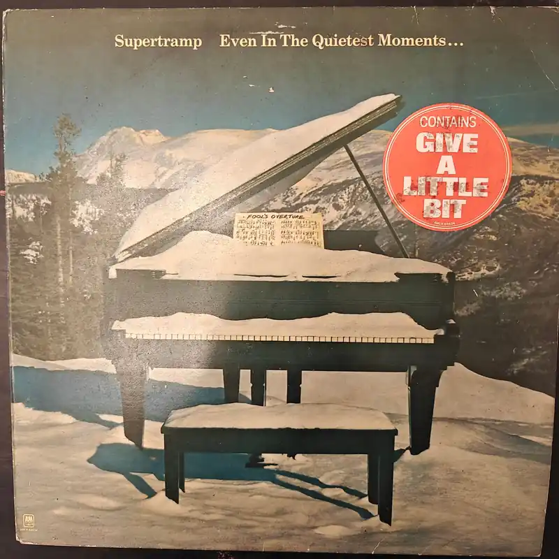 Supertramp – Even In The Quietest Moments... (Used Vinyl - VG) AS Marketplace Best Seller