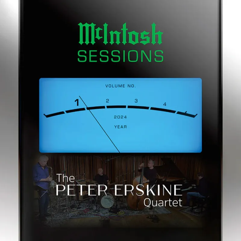 The Peter Erskine Quartet - McIntosh Sessions Volume 1 (Arrives in 21 Days) Genuine