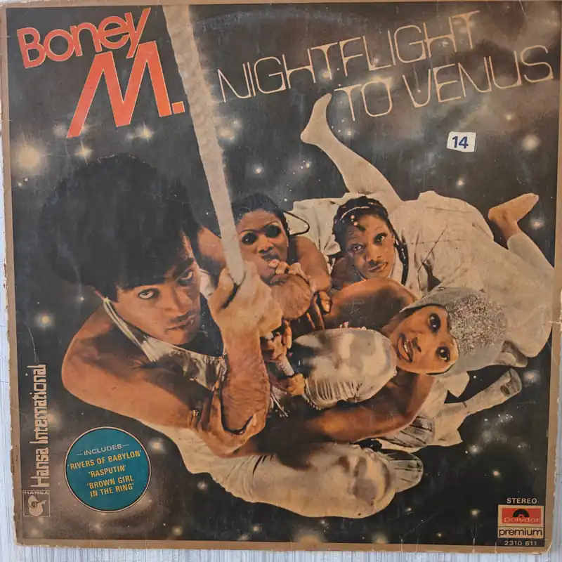 Fast Shipping Boney M. – Nightflight To Venus (Indian Pressing) (Used Vinyl - VG) PJ Marketplace