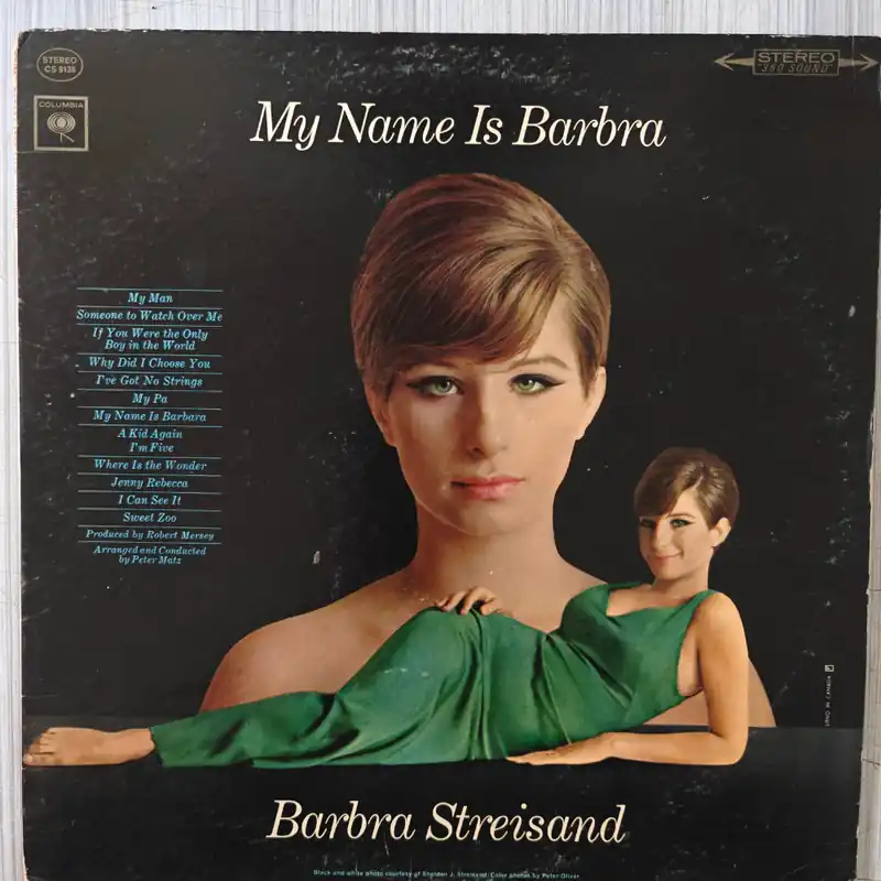 Hot Picks Barbra Streisand – My Name Is Barbra (Used Vinyl - VG) PJ Marketplace