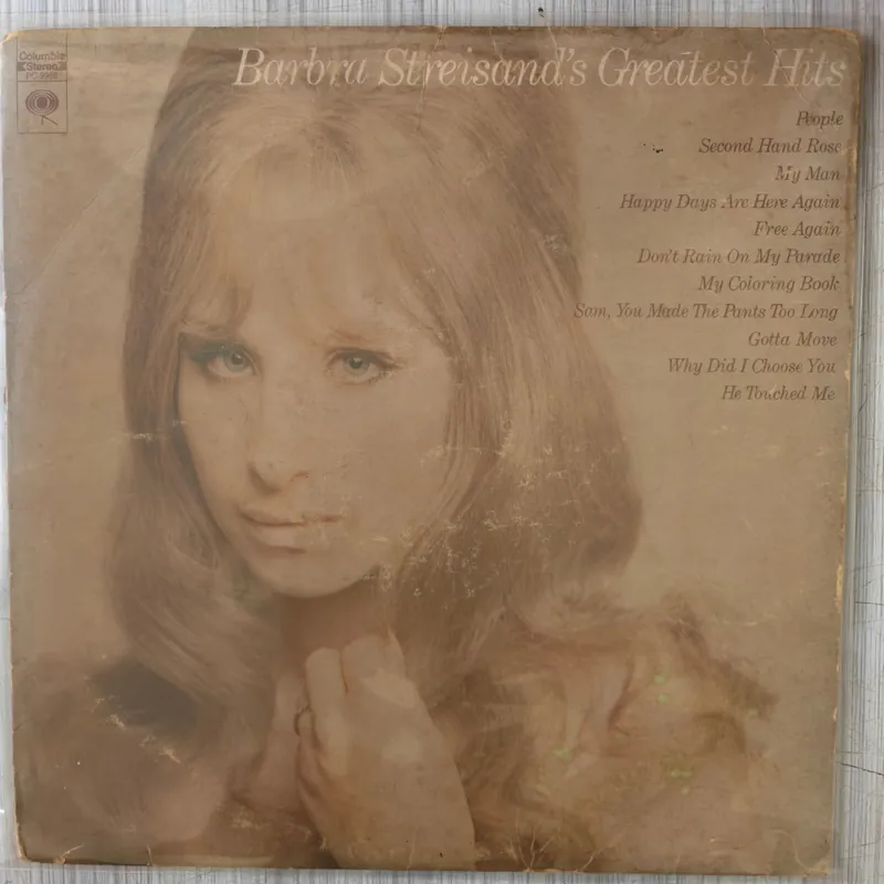 Barbra Streisand – Barbra Streisand's Greatest Hits (Used Vinyl - VG) PJ Marketplace Modern