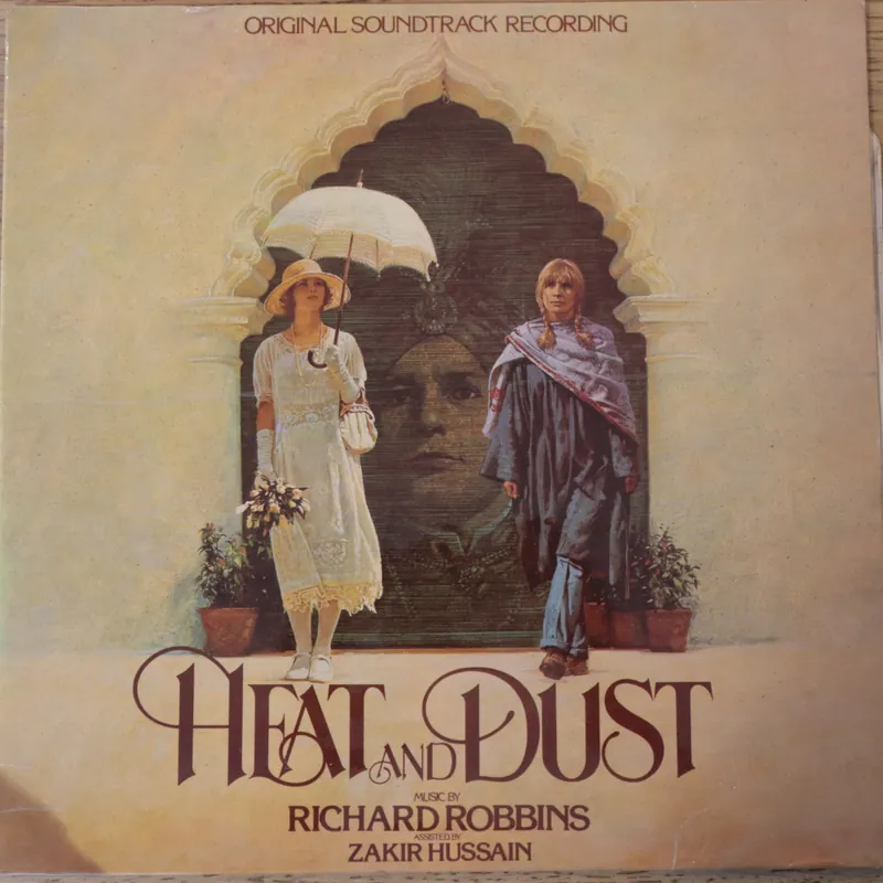 Instant Buy Richard Robbins, Zakir Hussain – Heat And Dust (Original Soundtrack Recording) (Indian Pressing) (Used Vinyl - VG+) BF Marketplace