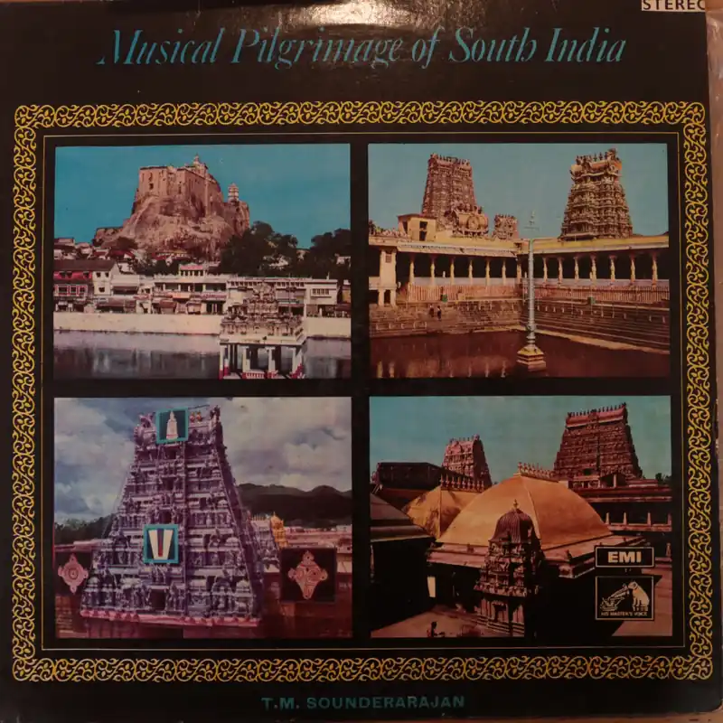 T.M. Soundararajan – Musical Pilgrimage Of South India (Indian Pressing) (Used Vinyl - VG) BF Marketplace While Supplies Last