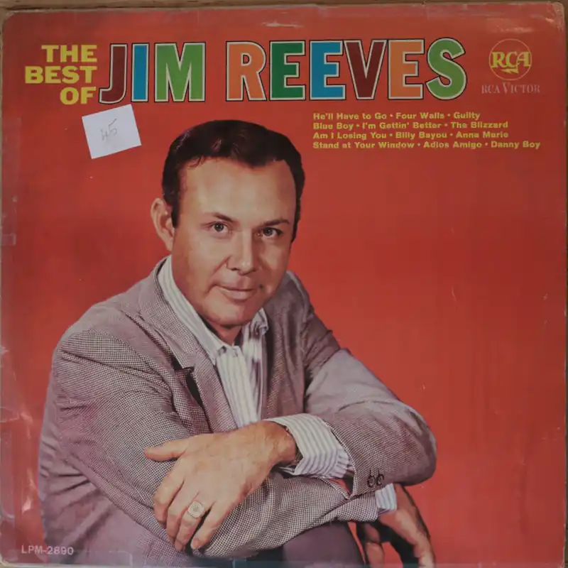 Sale Jim Reeves – The Best Of Jim Reeves (Indian Pressing) (Used Vinyl - VG) VJ Marketplace