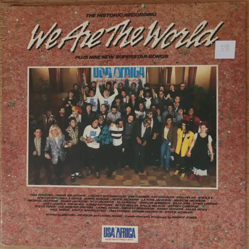 Don’t Miss Out USA For Africa – We Are The World (Used Vinyl - VG) VJ Marketplace