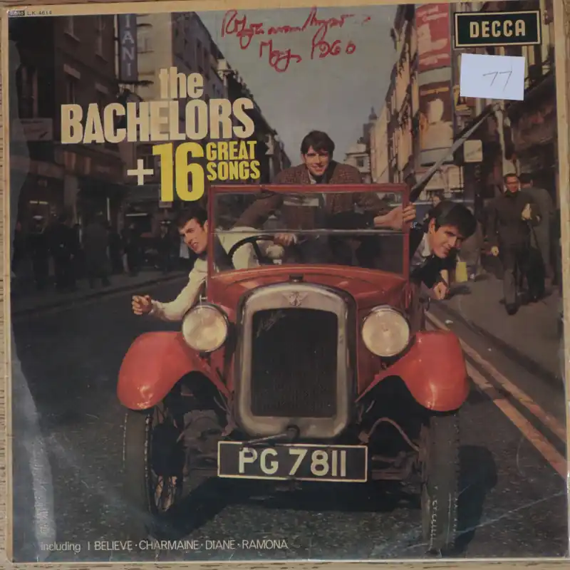Fan Favorite The Bachelors – 16 Great Songs (Used Vinyl - VG) VJ Marketplace