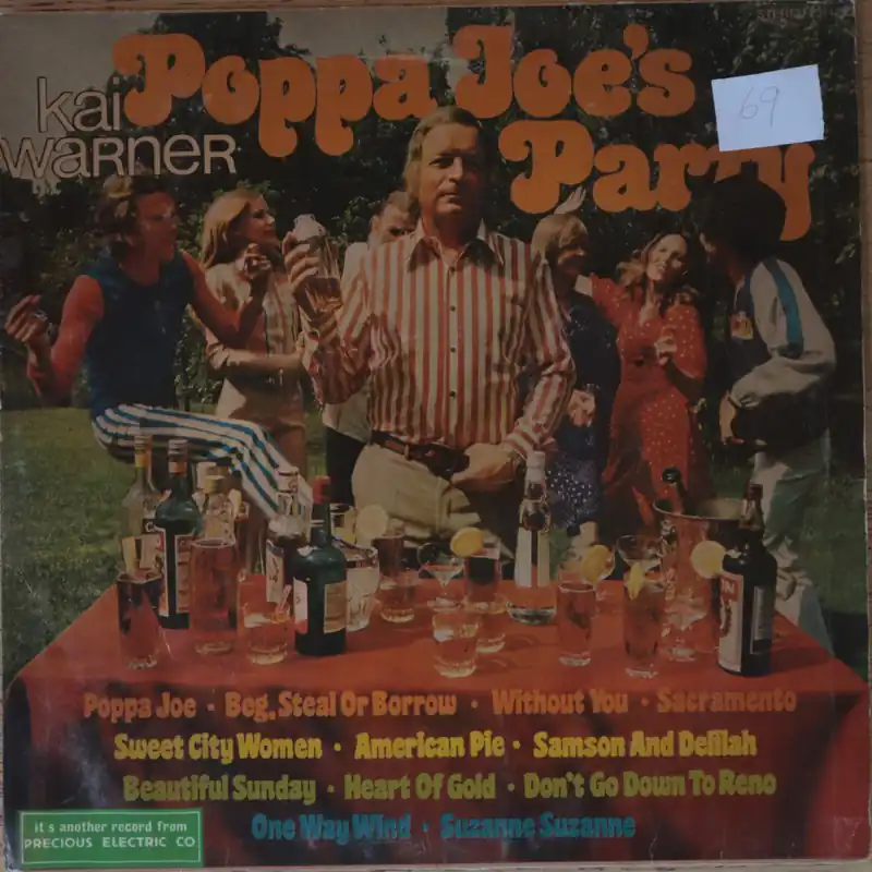 Handmade Kai Warner – Poppa Joe's Party (Indian Pressing) (Used Vinyl - VG) VJ Marketplace