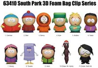 Original South Park 3d Foam Bag Clip