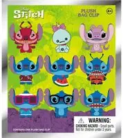 Warranty Included Stitch Plush Bag Clip