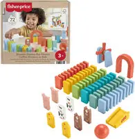Wooden Domino Run Playset While Supplies Last